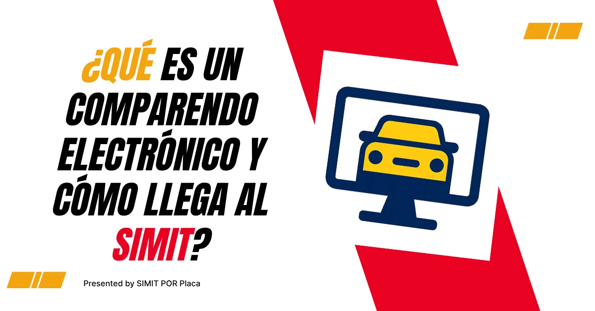 ¿Qué es Un Comparendo Electrónico y Cómo llega al SIMIT?
